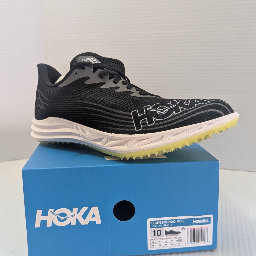 HOKA Crescendo 2 MD Track and Field Shoes Men's 10 Women's 11.5